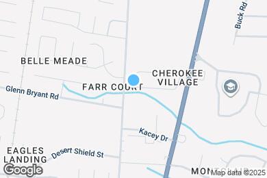 Map image of the property - 160 Cherokee Cir