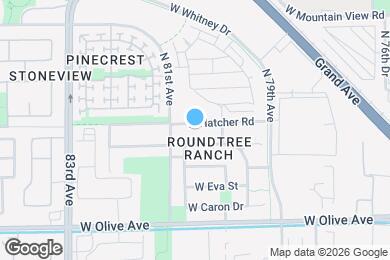Map image of the property - 8057 W Hatcher Rd