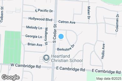 Map image of the property - 701 York Dr