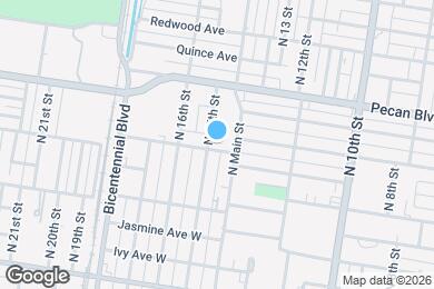 Map image of the property - 1300 N 15th St