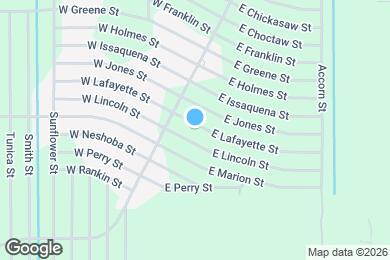 Map image of the property - 6165 E Lafayette St
