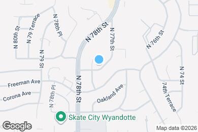 Map image of the property - 7718 New Jersey Ave