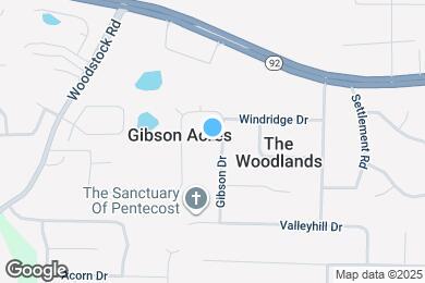 Map image of the property - 5545 Gibson Dr