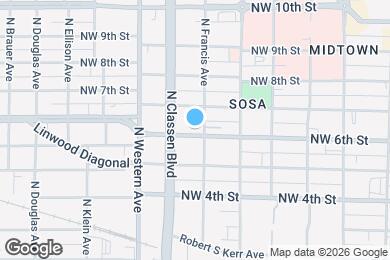 Map image of the property - 901 NW 6th St