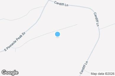 Map image of the property - 4984 W Pinnacle Ridge Cir