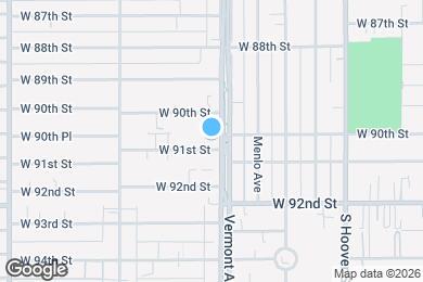 Map image of the property - 1011 W 91st St
