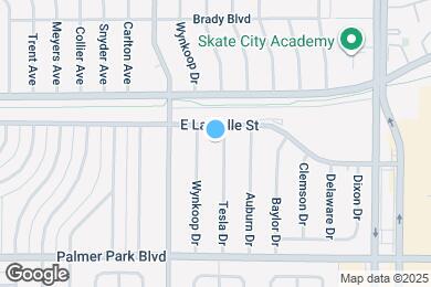 Map image of the property - 1722 Tesla Dr