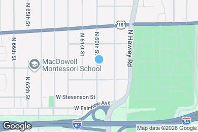Map image of the property - 300 N 60th St
