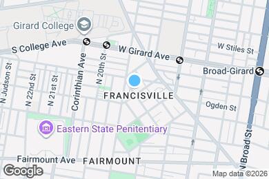 Map image of the property - 869 Perkiomen St
