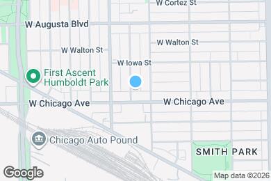Map image of the property - 815 N Fairfield Ave