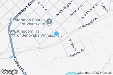 Map image of the property - 565 S 20th St
