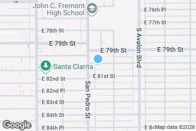Map image of the property - 322 E 80th St