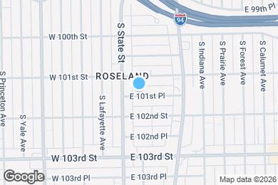 Map image of the property - 22 E 101st Pl