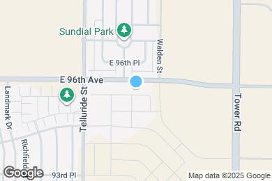 Map image of the property - 17971 E 95th Pl