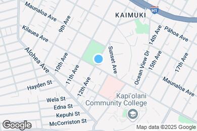Map image of the property - 705 12th Ave