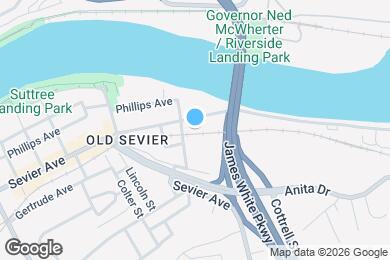 Map image of the property - 1112 River Frk Wy