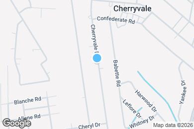 Map image of the property - 1128 Cherryvale Dr