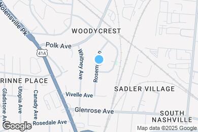 Map image of the property - 2020 Rosemary Ln