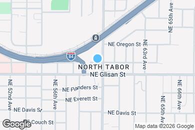 Map image of the property - 5914 NE Hoyt St