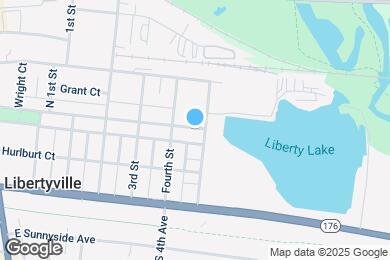 Map image of the property - 615 Broadway St