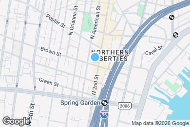 Map image of the property - 800 N 2nd St