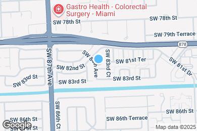Map image of the property - 8355 SW 82nd Ter