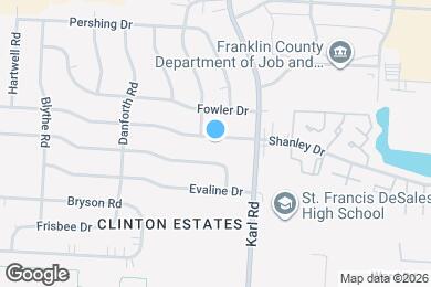 Map image of the property - 1499 Shanley Dr