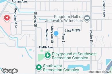 Map image of the property - 2206 Fulton Way SW