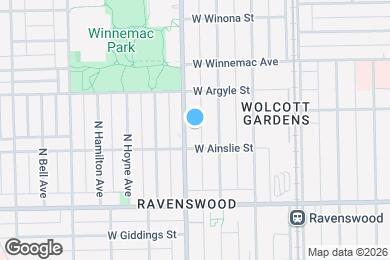 Map image of the property - 4919 N Damen Ave