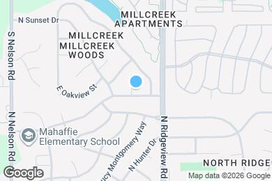 Map image of the property - 1104 E Pineview St