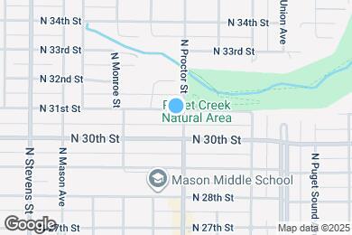 Map image of the property - 3902 N 31st St