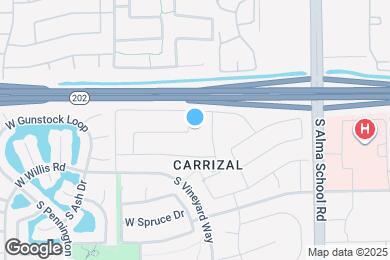 Map image of the property - 1373 S Sean Dr