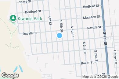 Map image of the property - 519 S 5th St