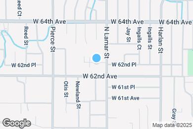 Map image of the property - 6430 W 62nd Pl