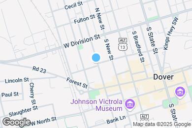 Map image of the property - 68 S Queen St