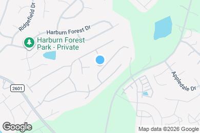 Map image of the property - 2637 Forest Grove Ct