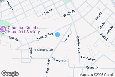 Map image of the property - 820 West Ave