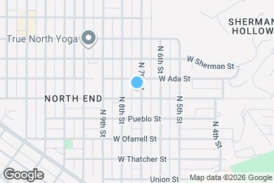 Map image of the property - 1407 N 7th St