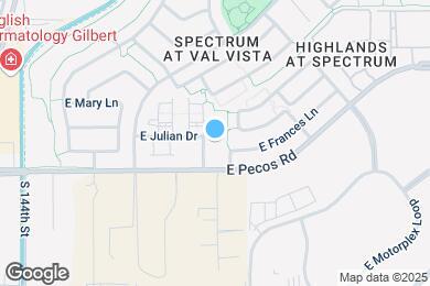 Map image of the property - 3151 S Southwind Dr