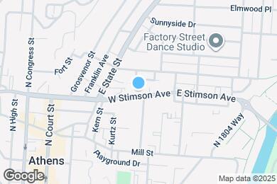 Map image of the property - 22 W Stimson Ave