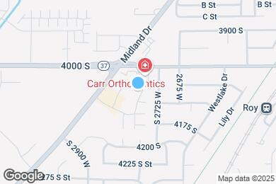 Map image of the property - 4067 S 2800 W