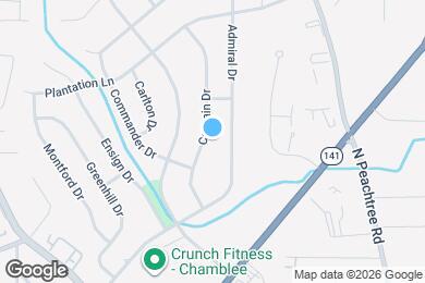 Map image of the property - 3829 Captain Dr