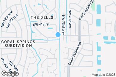 Map image of the property - 4103 NW 75th Ave