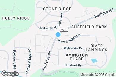 Map image of the property - 6001 River Landings Dr
