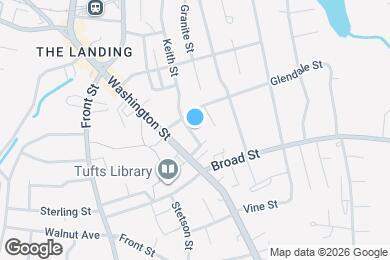 Map image of the property - 16 Baker Ave