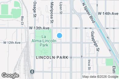 Map image of the property - 1215 Lipan St