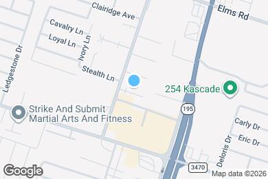 Map image of the property - 1109 Horizon Dr