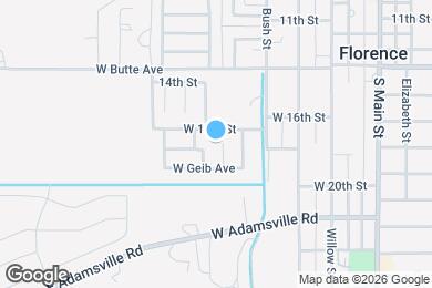 Map image of the property - 258 S Oak St
