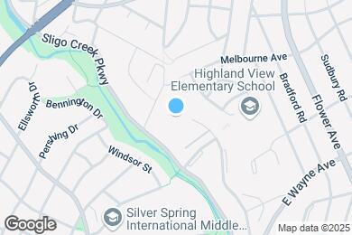 Map image of the property - 9039 Sligo Creek Pky