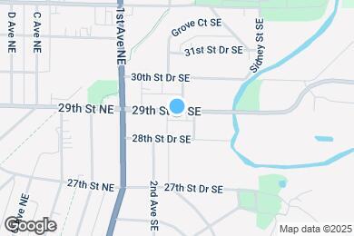 Map image of the property - 225 29th St Dr SE